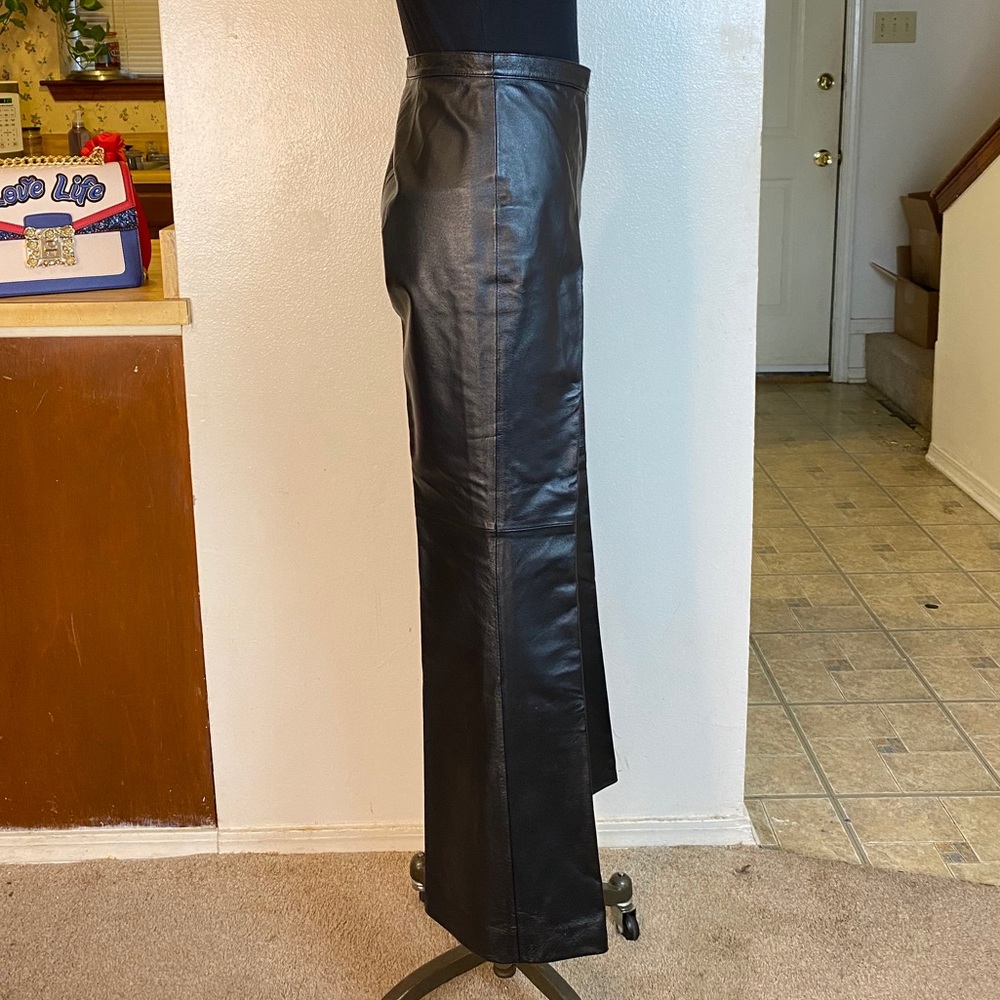 Spiegel 80’s genuine leather pants. - Picture 3 of 5